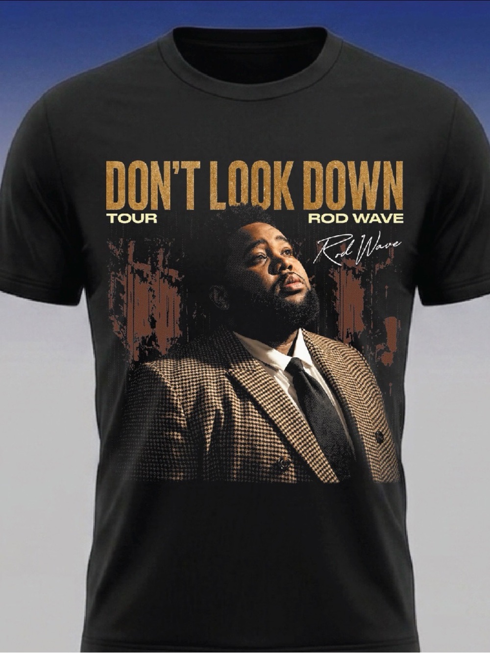 Rod Wave Don’t Look Down Tour T shirt New S-5XL 2026 Rap Hip Hop Tee